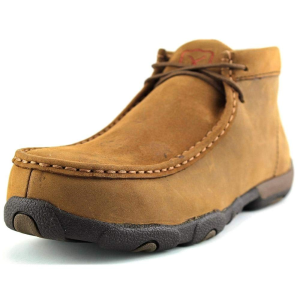 TWISTED X Womens Driving Distressed Saddle Moccasins (WDMST01)