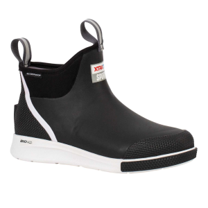 XTRATUF Men's Sport Black Ankle Deck Boots (ADSM000) - Xtratuf