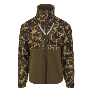 DRAKE MST Guardian Flex Eqwader Full Zip Fleece Jacket (DW7375) - Drake