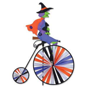 PREMIER KITES Witch High Wheel Bike Wind Spinner (26525)