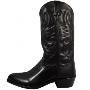 SMOKY MOUNTAIN BOOTS Men's Denver Black Leather Western Boots (4032)