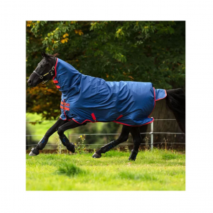 HORSEWARE IRELAND Mio All-In-One Turnout 0g Lite Dark Blue Turnout Blanket (AASJ41-CDR0)