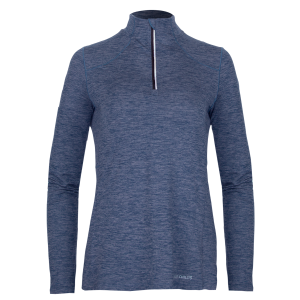 HOT CHILLYS Womens Clima-Tek Zip-T Shirt (HC5610) - Hot Chillys