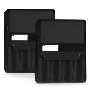 SAVIOR EQUIPMENT Mag Buddy Black 2-Pack Extended Pistol Magazine Pouch (MP-FD-EXTX4-BK)