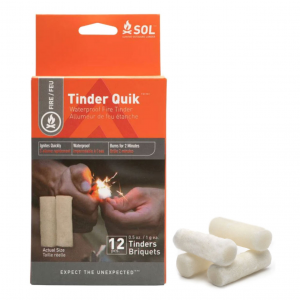 SURVIVE OUTDOORS LONGER Tinder Quik 12-Count Fire Starters (1400006)