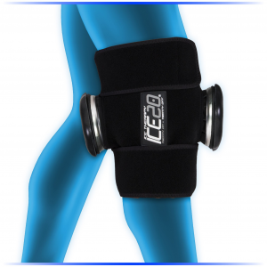 BOWNET Double Knee Ice Compression Wrap (ICE-Dbl-Knee)