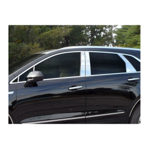 QAA Fits Cadillac XT5 2017-2023 10 piece Stainless Steel Pillar Post Trim (PP57262)
