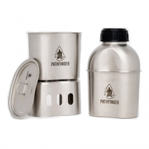 PATHFINDER Stainless Steel Canteen Cooking Set (PFCCS-101)