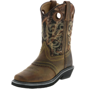 SMOKY MOUNTAIN BOOTS Youth Pawnee Brown Oil Distress /Camo Boots (3350Y)