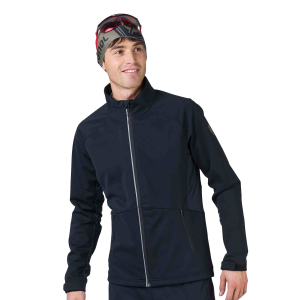 ROSSIGNOL Men's Softshell Black Jacket (RLMMJ21-200)