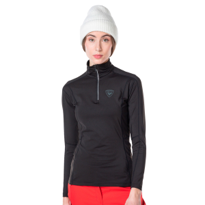 ROSSIGNOL Women's Classique 1/2 Zip Baselayer Top (RLMWL08) - Rossignol