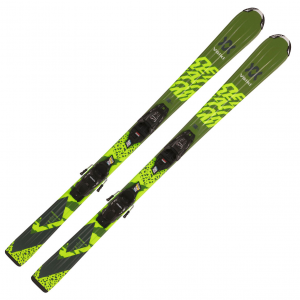 VOLKL Deacon Junior 23/24 Skis with 4.5 vMotion Jr Black/Anthracite Bindings (V2310235.912)