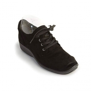 ARCOPEDICO Women's Sheba Lytech Tie Black Shoe (4266-Black)