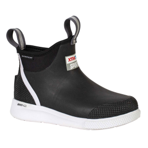 XTRATUF Women's 6in Ankle Deck Sport Black Fishing Boots (ADSW000) - Xtratuf