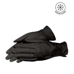 KERRITS Winter Circuit Riding Black Gloves (KERR-30468BLK)