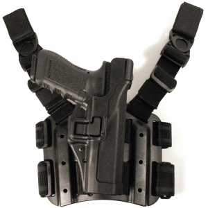 BLACKHAWK Serpa L3 Tactical RH Black Holster For Springfield XD/XDM (430607BK-R)