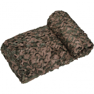 CAMOSYSTEMS Military Boat Green and Brown Blind Cover With Mesh