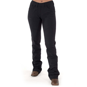 Cowgirl Tuff Company Women's Work Hard Play Hard Black Pants (C08-JWOHPD-BLK)