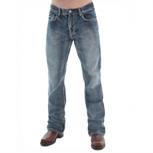 B.TUFF Men's Steel Medium Wash Jeans (B01-MSTEEM-MWH)
