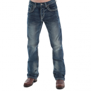 B.TUFF Men's Torque Dark Wash Jeans (B01-MTRQUL-DWH)