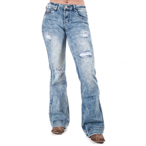 Cowgirl Tuff Company Women's Rip Tide Medium Wash Jeans (C01-JRIPTI-MWH)