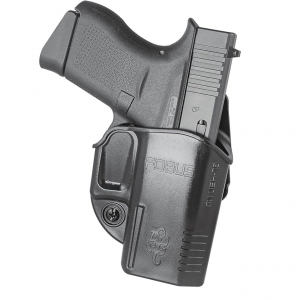 FOBUS Evolution Series Right Hand Concealed Carry OWB Belt Holster for Glock 43, 43x, 43x MOS, 48, 48 MOS (GL43RNDBH)