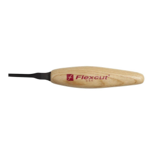 FLEXCUT 90 deg x 3mm Micro Parting V-Tool (MT41) - Flexcut
