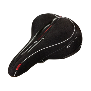 SERFAS Men's Reactive Gel Saddle with Lycra Cover (MSC-226)