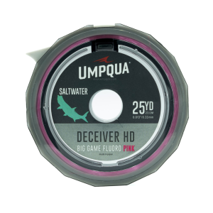 UMPQUA Deceiver HD Big Game Pink 25yds Fluorocarbon Tippet