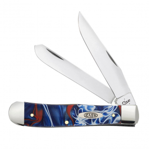 CASE XX Trapper Patriotic Kirinite 2-Blade Pocket Knife (11200)