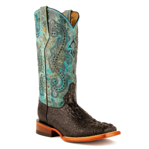 FERRINI Women's Stampede Square Toe Western Boots