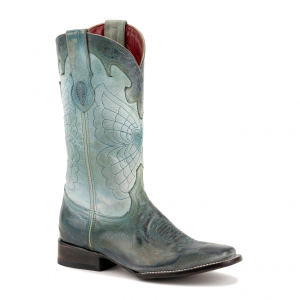 FERRINI Women's Glacier S-Toe Teal Boots (8267143)