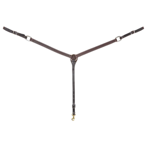 MARTIN SADDLERY Colt 1.75in Chestnut Breastcollar (BCC134C) - Martin Saddlery