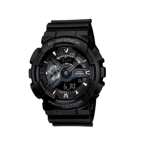 CASIO G-Shock GA-110 Analog-Digital Black Watch (GA110-1BCR)