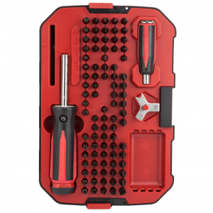 Real Avid Smart Drive 90, 90 Piece Gunsmithing Kit With Force Assist LED Bit Driver, Packaged In Carry Case AVSD90