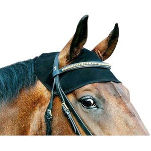 BACK ON TRACK Therapeutic Black Horse Head Cap (2043000)