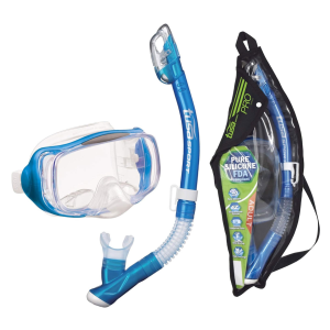 TUSA Imprex 3D Dry Adult Mask and Snorkel Combo