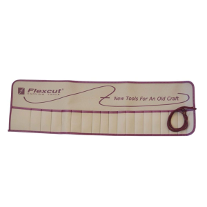 FLEXCUT 19 Pocket Tool Roll (SK200) - Flexcut