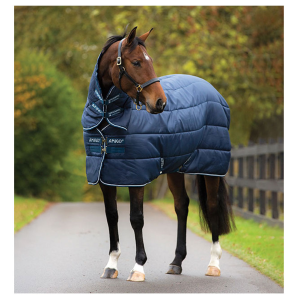 HORSEWARE IRELAND Amigo Insulator Heavy 350g Navy/Navy/White Blanket (ABRA23-BBW0) - Horseware Ireland