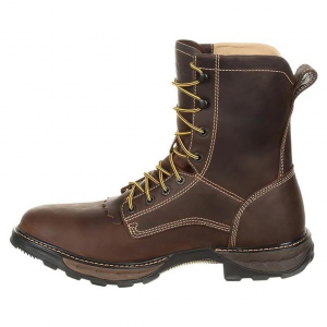 DURANGO Men's Maverick XP 8in Oiled Brown Steel Toe Waterproof Lacer Work Boots (DDB0173)