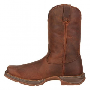 DURANGO Men's Rebel 11in Brown Pull-On Western Boots (DB5444)