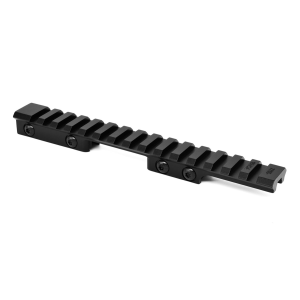WARNE Mountain Tech Black Anodized 15 MOA Picatinny Rail Adapter for CZ 452/455 11mm (7755M)