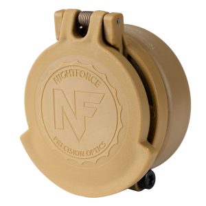 NIGHTFORCE Dark Earth Eyepiece Flip-Up Lens Caps for NX8 8x, NXS 4x, 10x (A711)