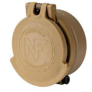 NIGHTFORCE Dark Earth Eyepiece Flip-Up Lens Caps for NX8 20x, 32x, NXS 15x, 22x, 32x, 42x, SHV 10x, 14x, 20x (A713)