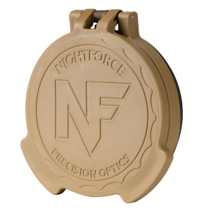 NIGHTFORCE Dark Earth 50mm Objective Flip-Up Lens Caps for NX8, NXS, SHV (A724)