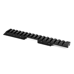 WARNE Mountain Tech Black Anodized 15 MOA Picatinny Rail Adapter for CZ 457 11mm (7757M)