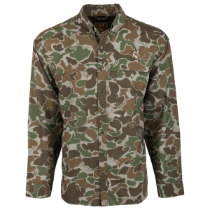 DRAKE Men's Mesh Back Flyweight Turkey Shirt (OT1000-MEN) - Drake