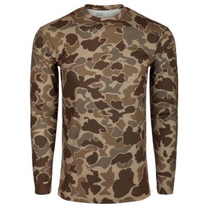 DRAKE Performance Crew Long Sleeve Shirt (DS1500) - Drake