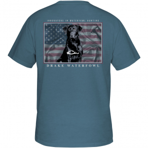 DRAKE Americana Lab Vintage Indigo T-Shirt (DT9495-VIB)