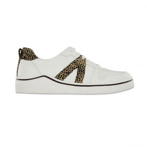 MIA Alta White/Cheetah Shoes (MH1190-WHT/CEM)